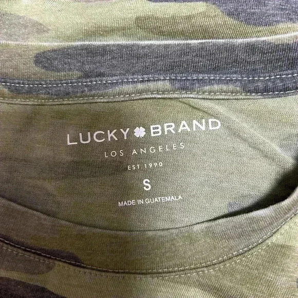 Lucky Brand Camo Short Sleeve Tee - Picture 4 of 5